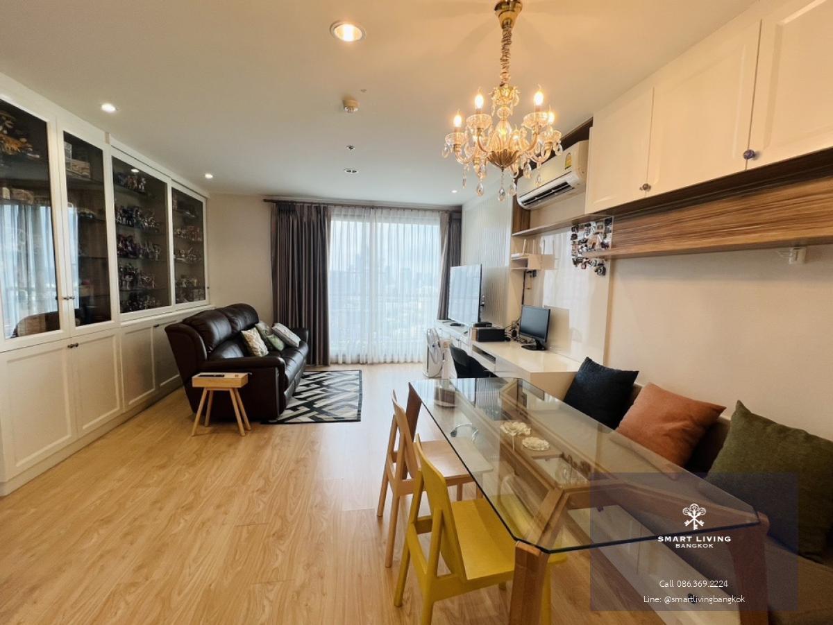 📢👇Corner unit at  Rhythm Sukhumvit 42,affordable and worth price for living or investing as located in good area and only few steps to BTS