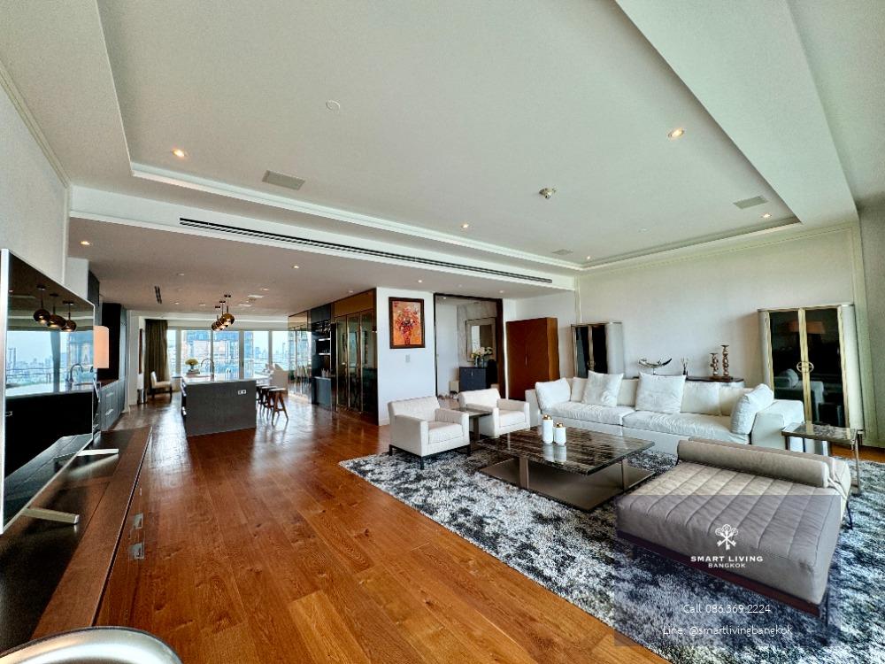 🔥The Best price Penthouse 185 Rajadamri for sale 38X,000 / sq.m with luxury furniture📢  Exclusive unit with 2 superb views of Sport club and Lumpini park. Ready to visit and move in call 086-369-2224.