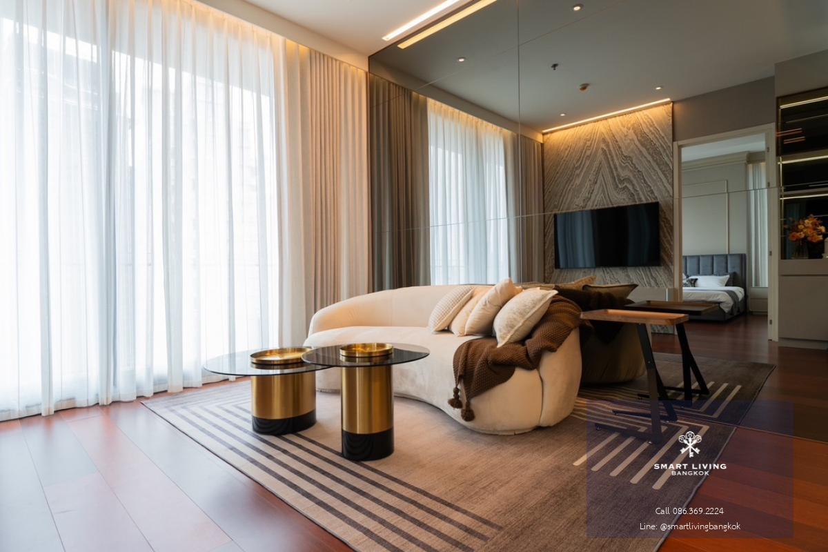 📢👇 Luxury brand new project in Thonglor where so many restaurants, coffee shops, supermarkets nearby , unblocked view, nice modern decor, ready to move in