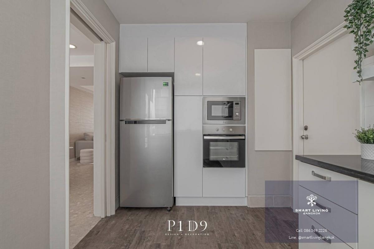 📢👇Newly renovated petfriendly place to live in one of the best area in BKK, easily traveling to Thonglor, Petchaburi, Ekamai, private lift, big balcony, unblocked city view , nice modern decoration, near Donki mall, ready to move in