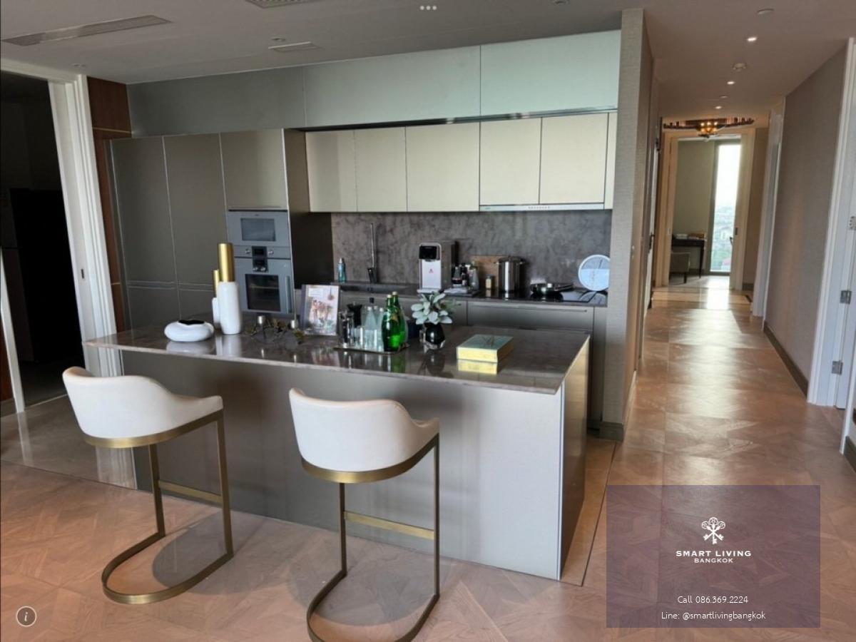 📢👇For sale 3 bedrooms at  The Residences at Mandarin Oriental Bangkok , super luxury condominium by the river, long big balcony with river view, fully furnished by Joyce Wang , near Icon Siam, BTS Saphan Taksin