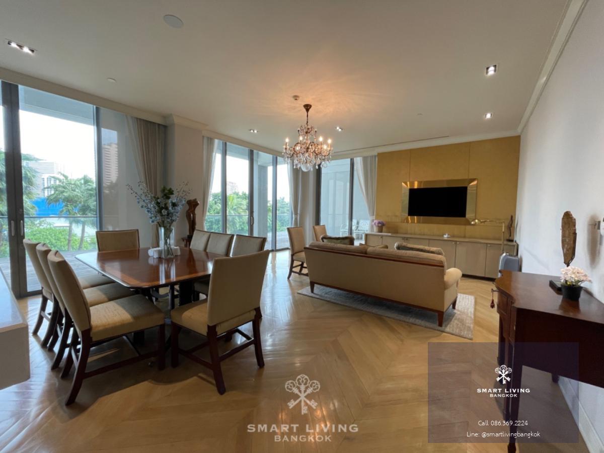 ✨ 👍ให้เช่า Sukhothai Residences , 3 ห้องนอน,ระเบียงกว้าง ,ตกแต่งหรู ใกล้ BTS ศาลาแดง