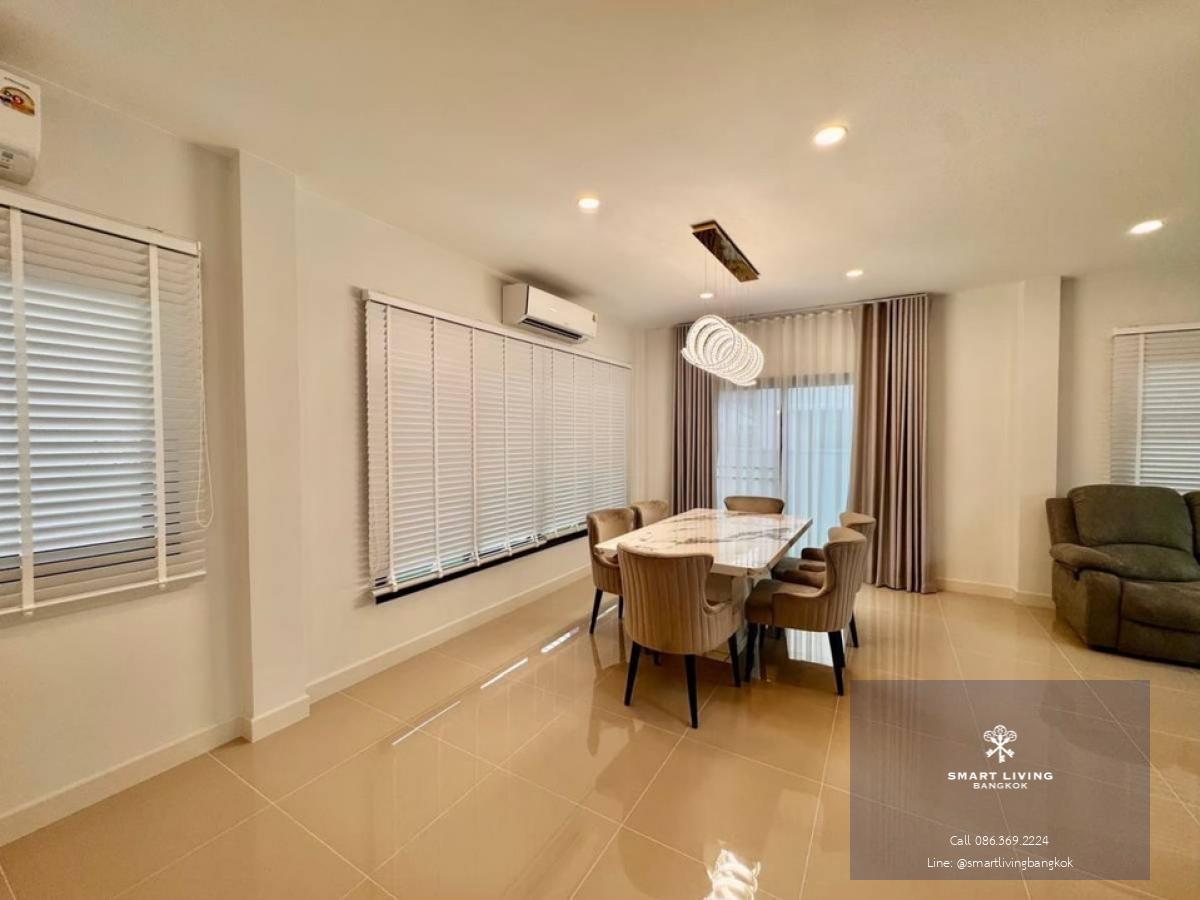 📢👇Brand new house at  Grande Pleno Sukhumvit Bangna, near Mega Bangna fully furnished