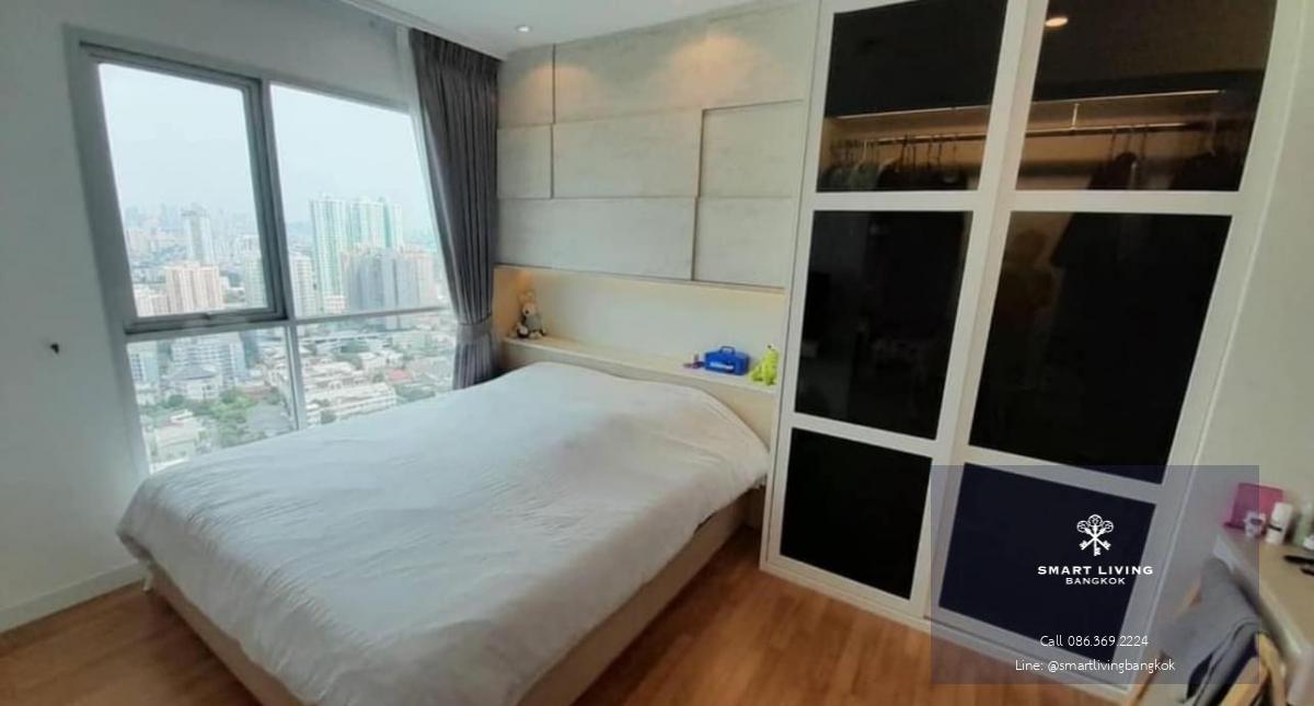 📢👇Available 1 Sep 24Luxury room loft style high floor, 360 Panorama Bangkoksplendid view surrounded by the Chao Phraya River, near Central Rama 3,