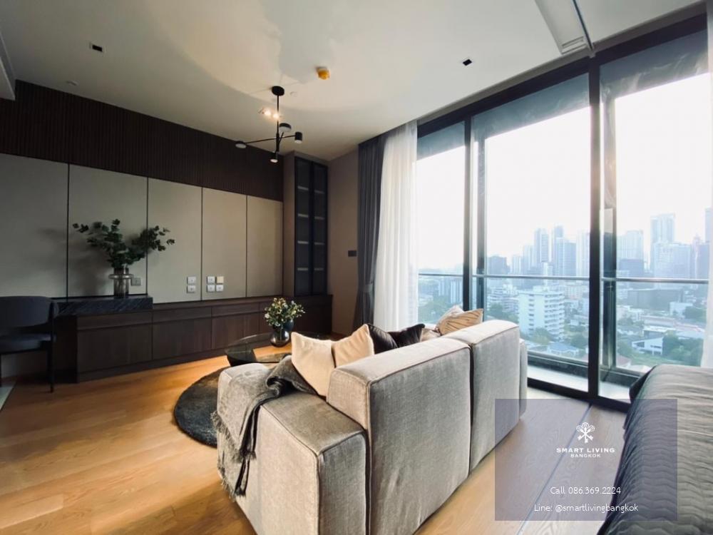 📢👇Rare item only 1 type in each floor, sell with tenant contract til June 24, Luxury condo with 5 stars concierge service, close to BTS, only about 10 mins walk to Em district