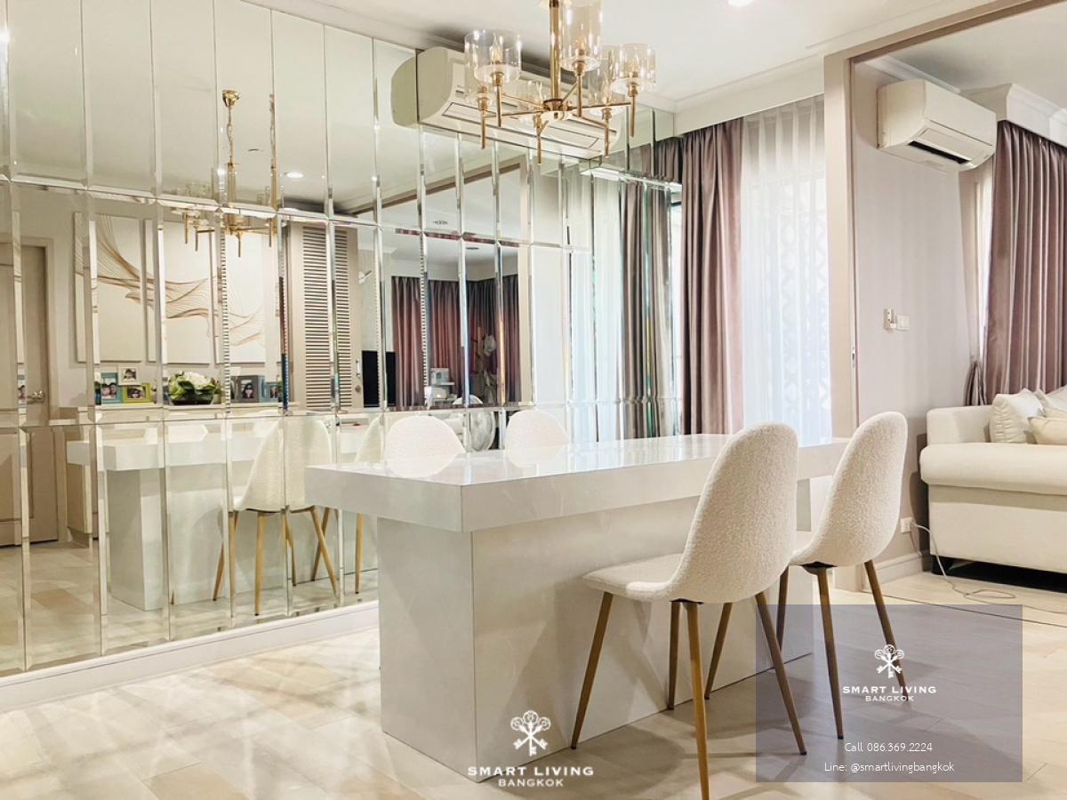 📢👇Resonable and worth price for living or investing,as Sathorn garden is one of the most popular and wanted for rent as well, newly renovated and decorated, near new project One Bangkok, Lumpini park