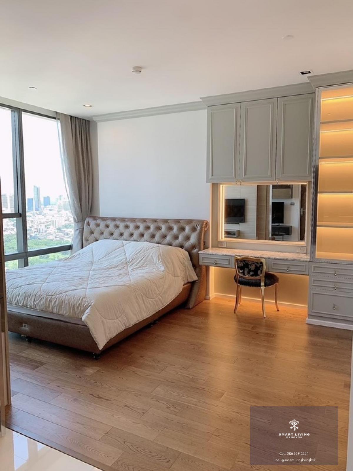 📢👇For sale 1 bed nice deco, fully furnished, unblocked view at The Bangkok Sathorn