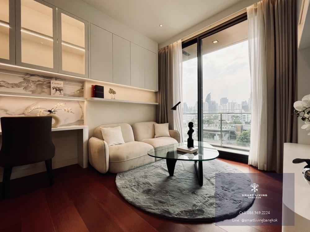 📢👇Luxury brand new project in Thonglor where so many restaurants, coffee shops, supermarkets nearby , unblocked view, nice modern decor, ready to move in 1st of April