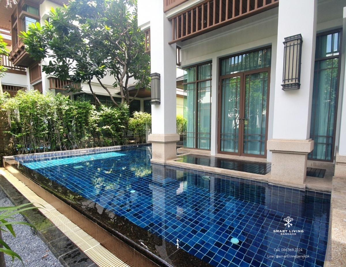 📢👇 L&H Villa Sathorn, luxury pool villa located in Sathorn , near many shopping malls, schools and hospitals *2 years rental at least*