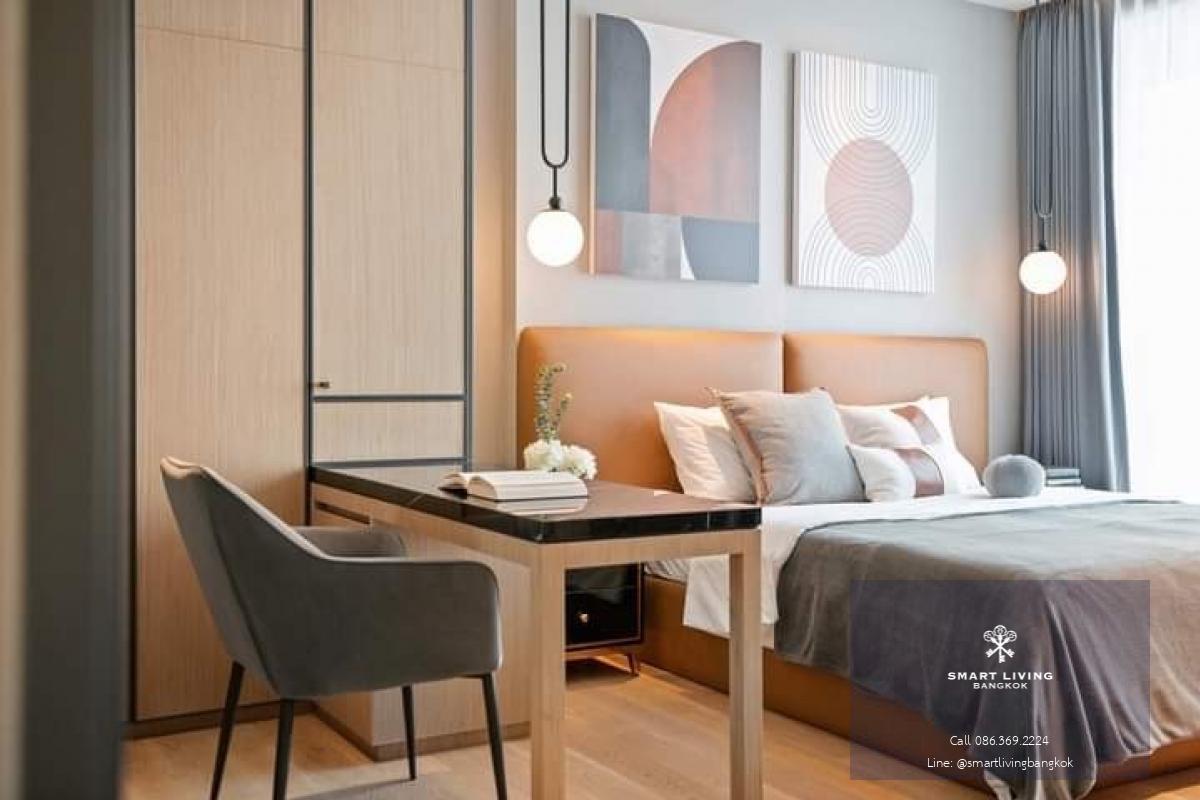 📢👇Sell with tenant contract til 2 December 25, worth price for investing or living at luxury condo Beatniq , 5 stars concierge service, close to BTS, only about 10 mins walk to Em district , nice layout and decor, fully furnished