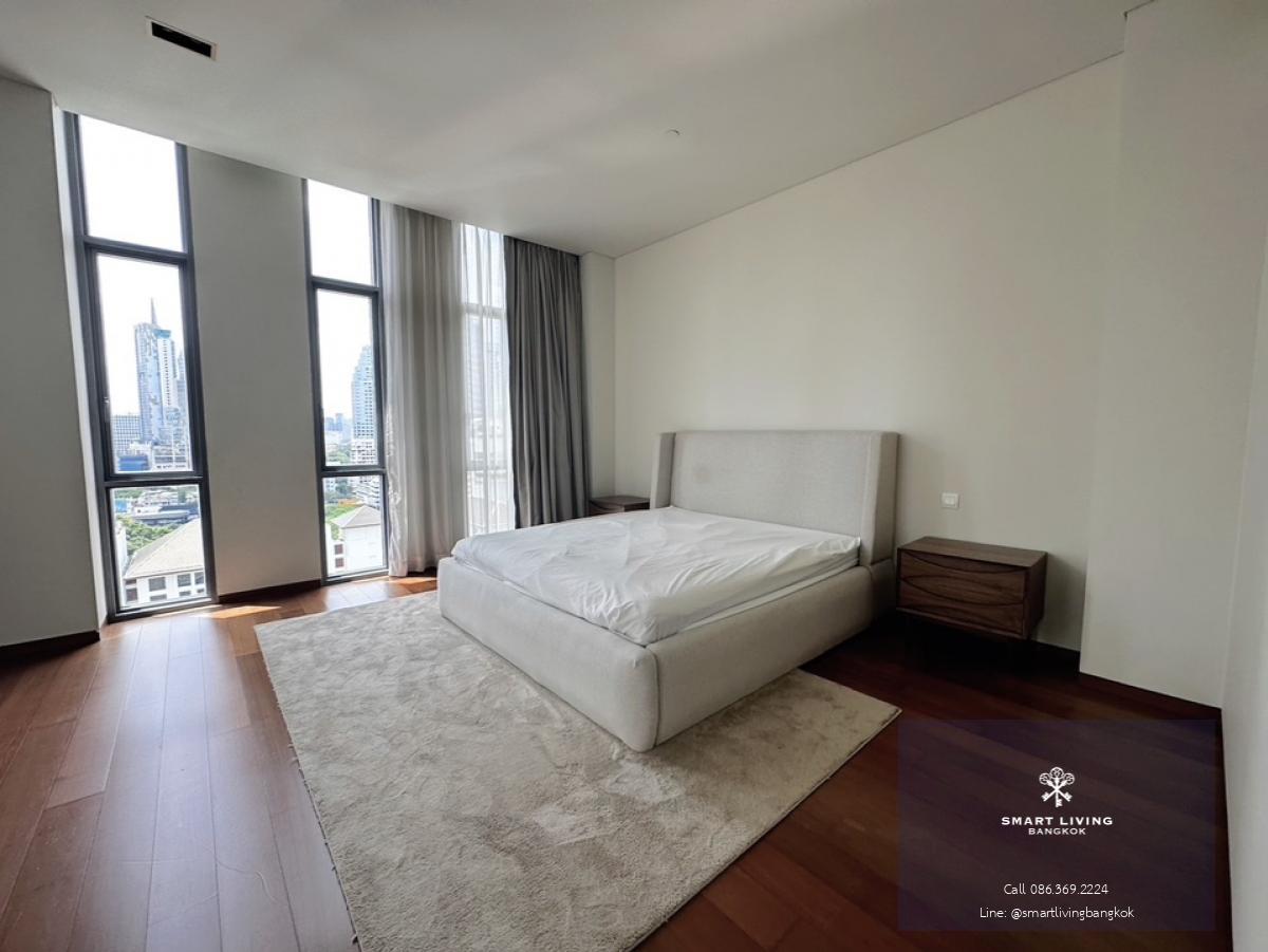 📢👇 Rare item  Luxury condo 3 beds Duplex, private lift, spacious living room , unblocked view, located in Sathorn, next to Sukhothai Hotel. There are three exits: one to Soi Suan Phlu , Soi Nanta(Sathon 1),  Sukhothai hotel ( south Sathon ), conceige serv