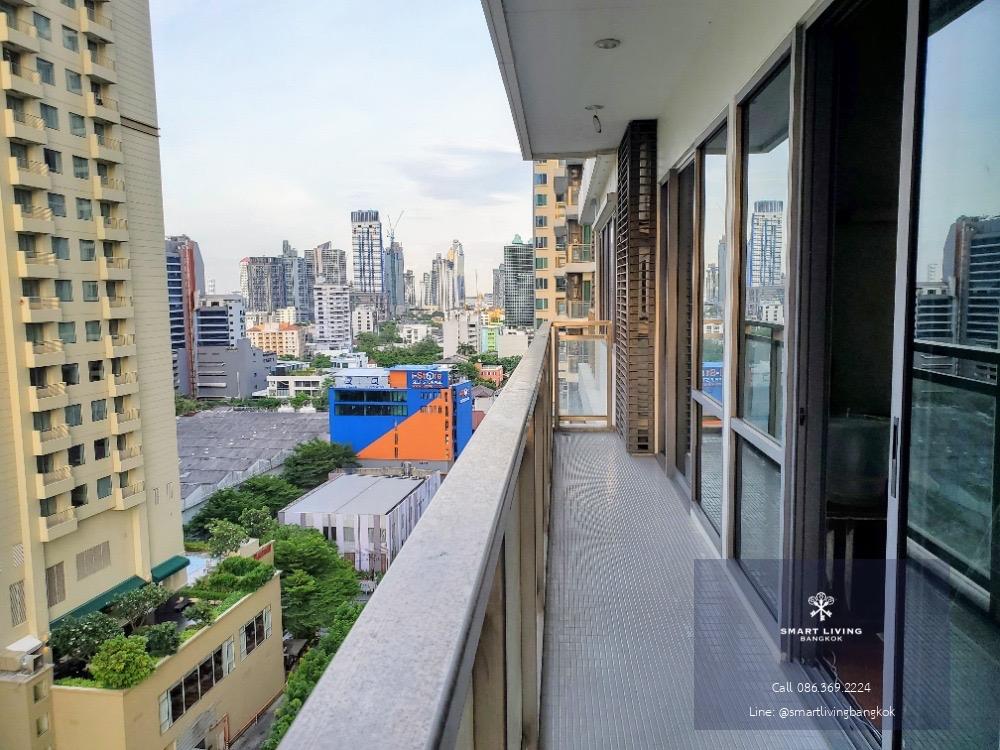 For rent/sale Bright 2 bedrooms with unblocked view long balcony near BTS Phromphong