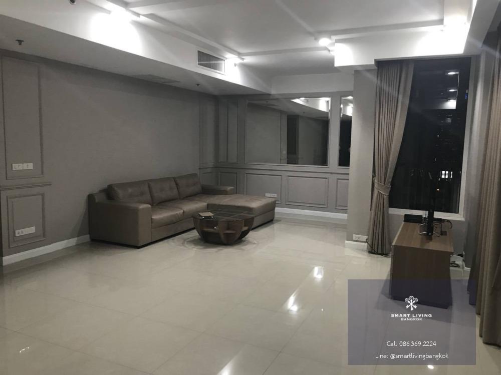 ✨Langsuan ville for rent! 2 bedroom spacious and high floor and ready to move in near CBD and BTS Chidlom