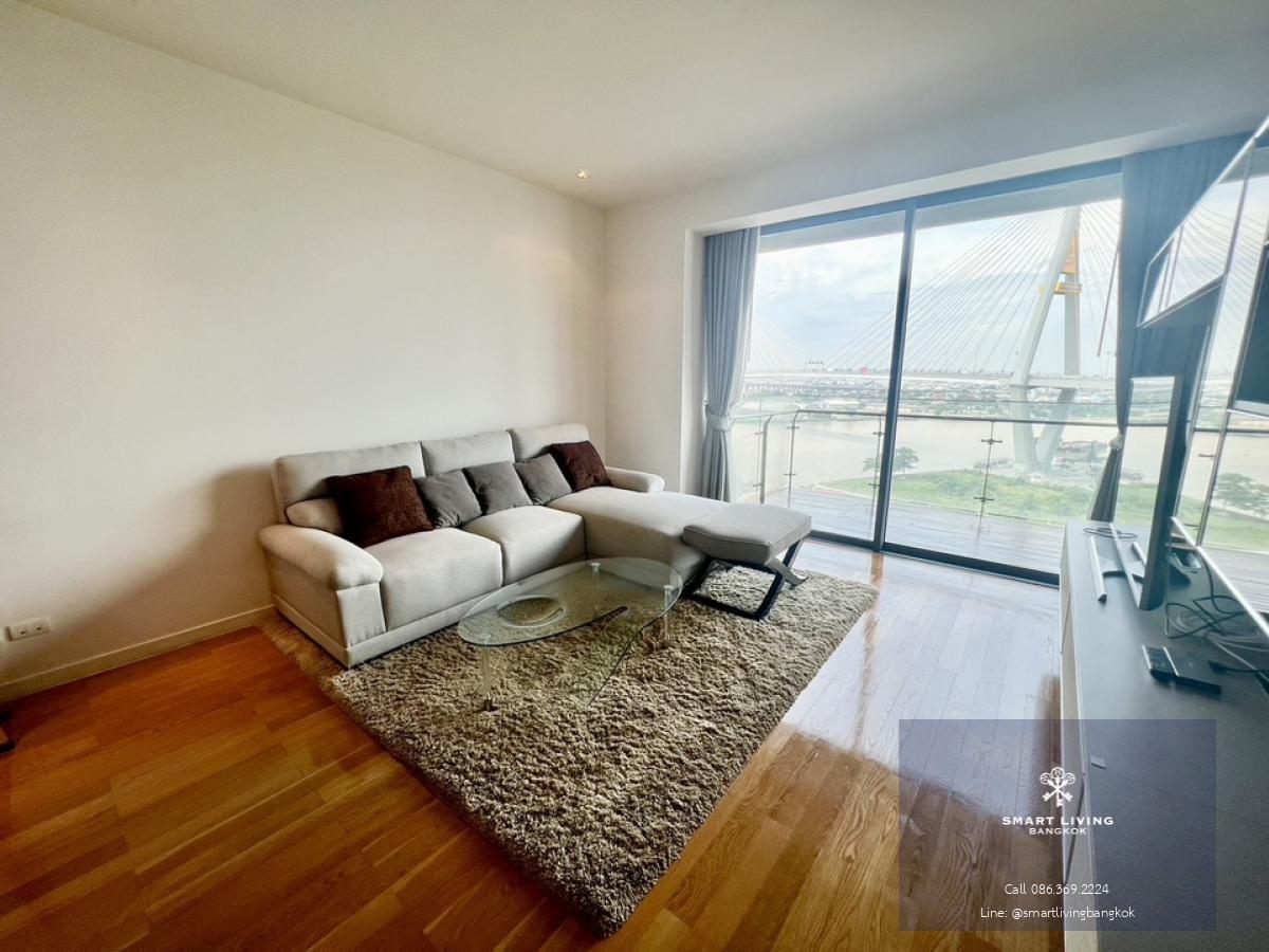 ✨ 👍Sell with tenant til October 24For sale 2 bedrooms , nice huge river view unit at Pano Rama 3 , big balcony, fully finished