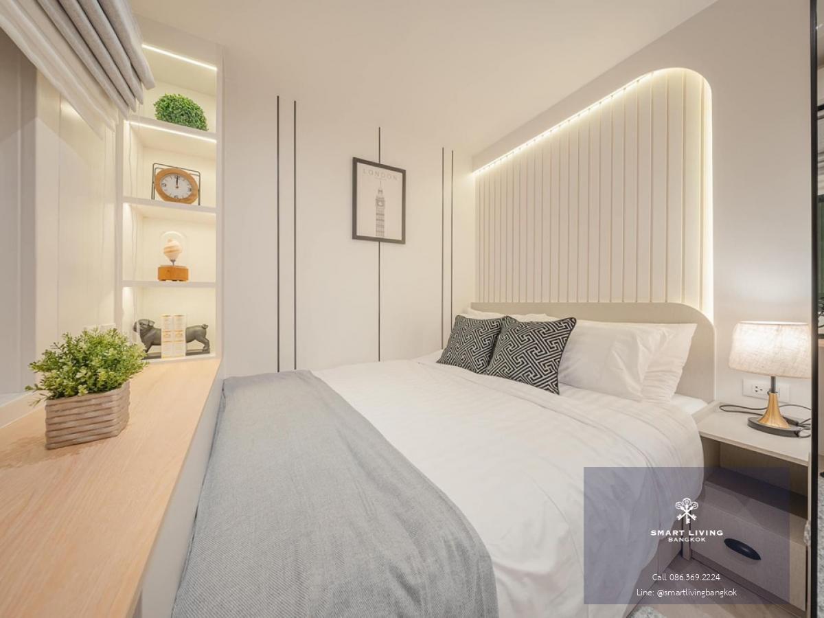 📢👇 Rare item newly renovated 3 beds at Fortune Condo Town , large size small price , modern decoration, located behind Central Rama 3, opposite Aster International school, near BNH Hospital , Saint Louis Hospital, King's College International School