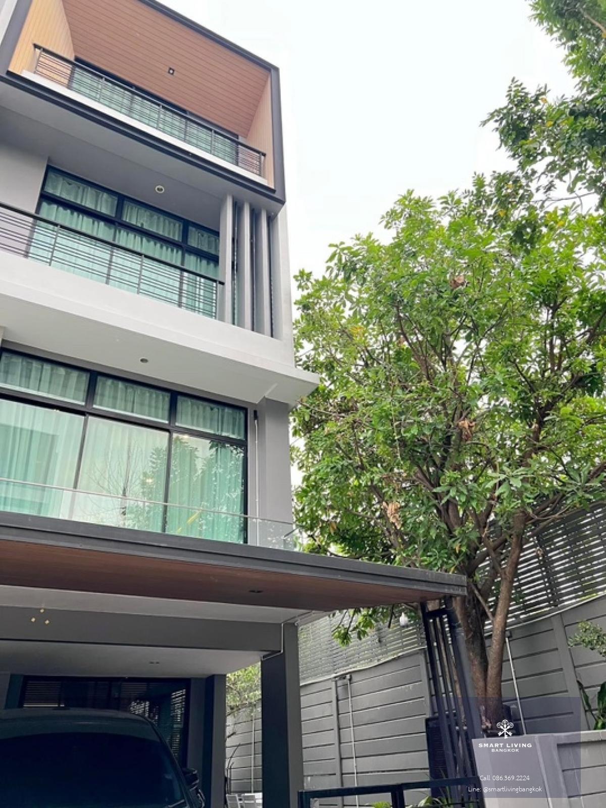 📢👇Live with your pet🐶🐈Townhome 3.5 storey , easily travelling to town, near Expressway Rama 9, Brighton college Bangkok, Wellington international college , The Mall Bangkapi