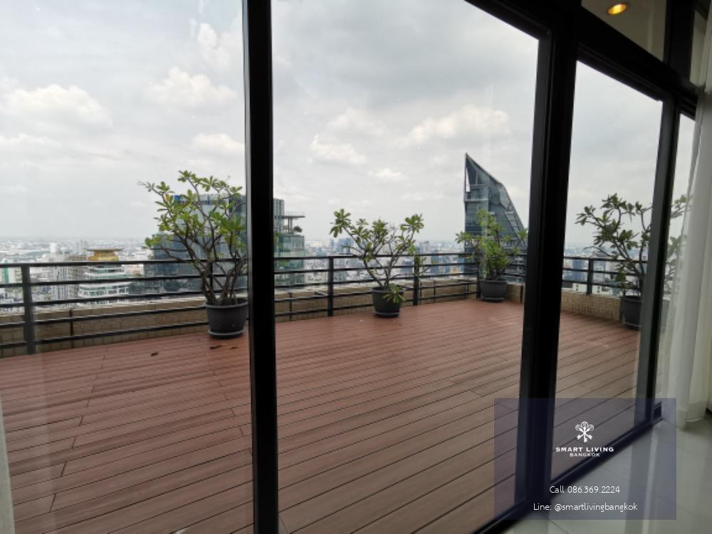 🌟✨The best penthouse for rent at Promphong Sukhumvit, 3 beds with luxury furniture and decoration with superb panorama view of Bangkok. Near Emporium, Emquartier and walk to BTS Promphong.