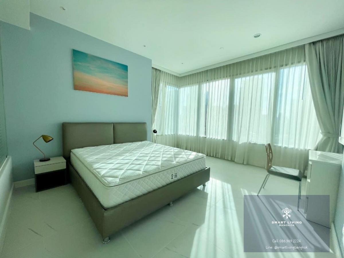 📢👇185 Rajadamri is one of luxury condo , unblocked view, long big balcony, fully furnished, near Central World, Lumpini park, Velaa community mall.