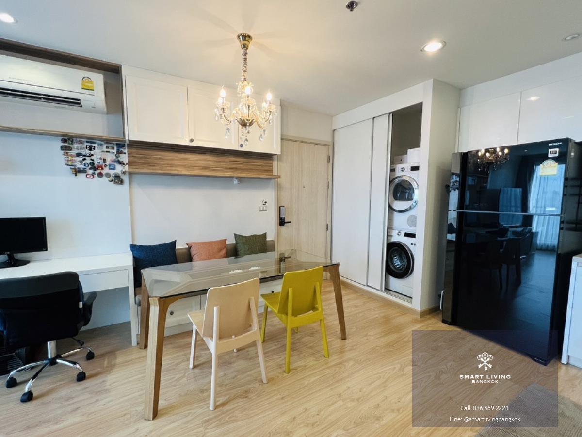 📢👇Corner unit at  Rhythm Sukhumvit 42,affordable and worth price for living or investing as located in good area and only few steps to BTS