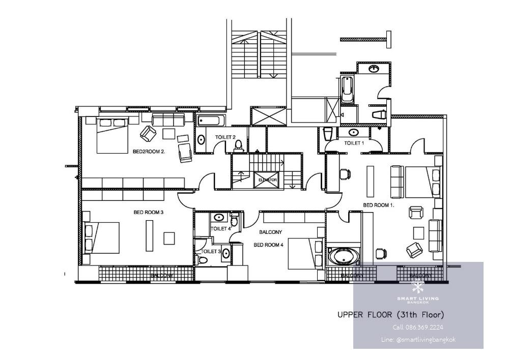 🌟ขาย Penthouse ห้องหรูหายาก ในตึกช้าง Elephant Tower ราคาดี ทั้งมีเฟอร์นิเจอร์หรือไม่มีเฟอร์นิเจอร์