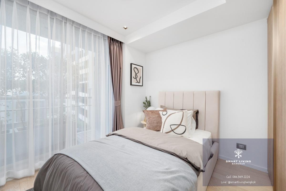 📢👇Craft Ploenchit is one of brand new low rise condo, quiet and peaceful, only 200 meters to BTS Ploenchit,easily access to express way , fully furnished, unblocked view