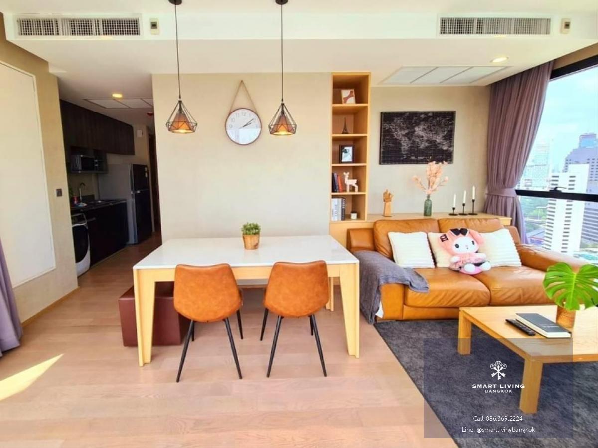 📢👇 Brand new unit and project for rent , 2 bedrooms near Lumpini park, Royal  sport club ,  Samyan Mitrtown, Siam Square, Chulalongkorn university , huge unblocked view, fully furnished and ready to move in at Ashton Chula Silom