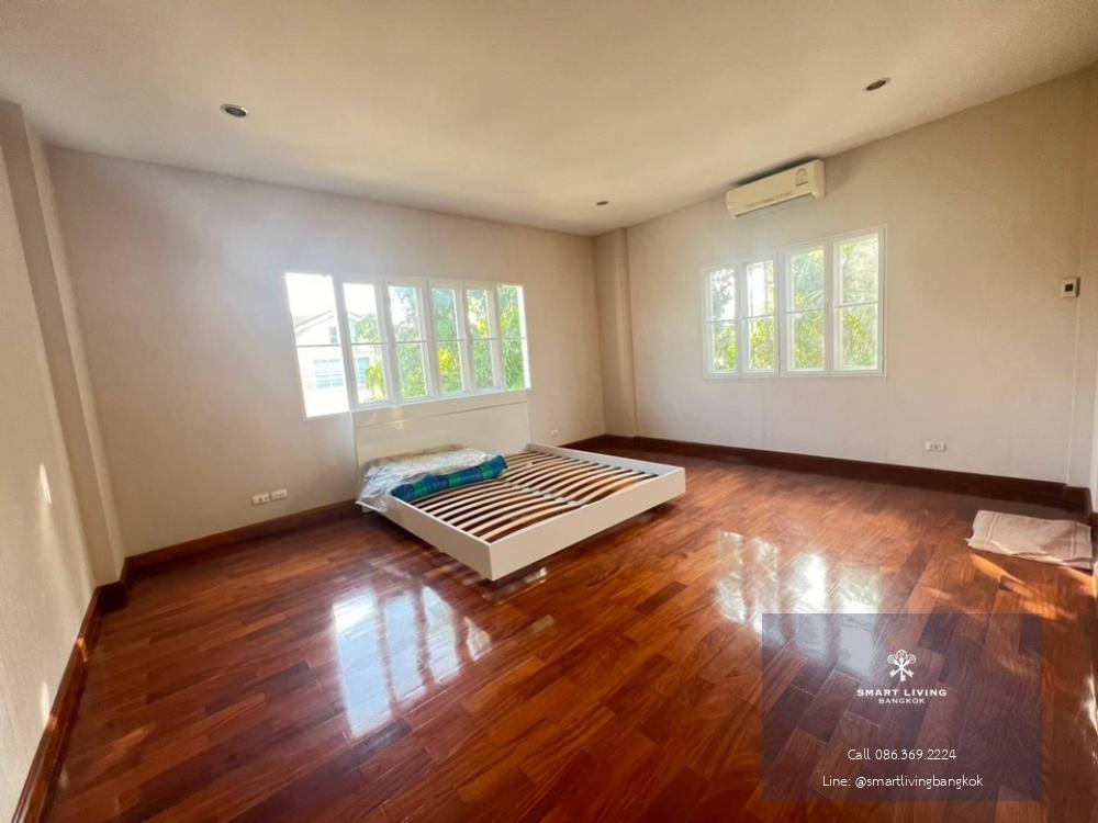 📢👇 House in good compound , easily  traveling in and out through two routes:1. Raminthra Road (Soi Raminthra 14, Maiyalap)2. Kaset-Nawamin Road (Soi Prasert Manukitch 29), surrounding with many restaurants , community malls, along the street