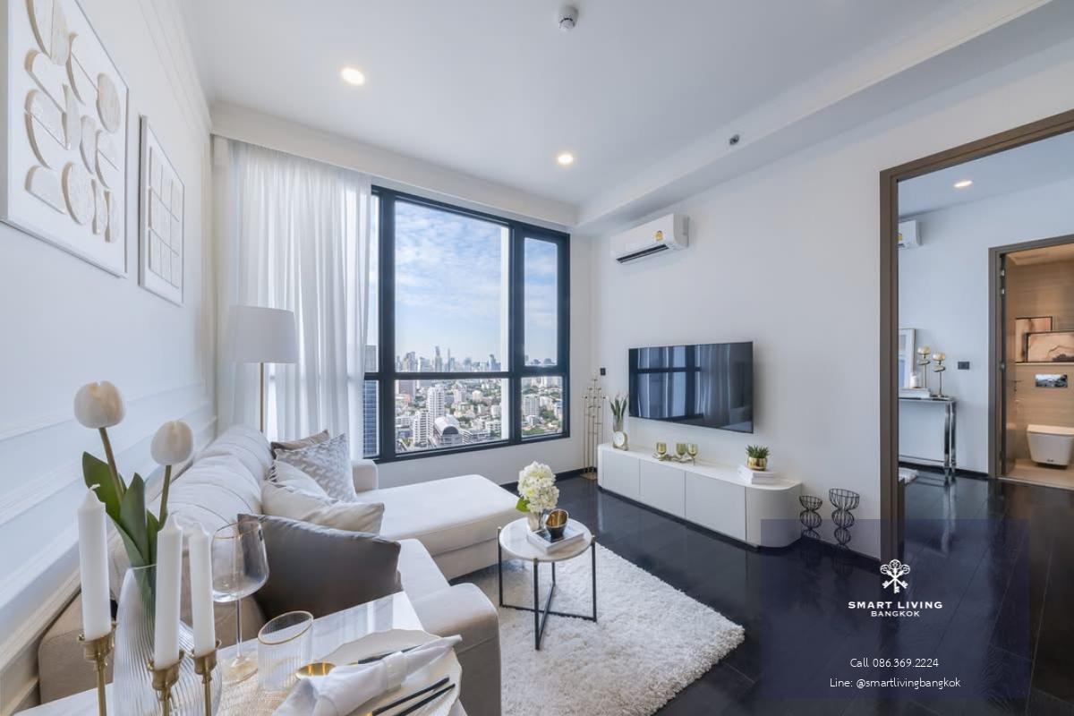 📢👇Worth and reasonable for living or investing at Park Origin Thonglor, one of the best luxury project and fabulous facilities in Thonglor for sale, good deal, good location, opposite Donki Mall, unblocked view, nice decoration with fully furnished