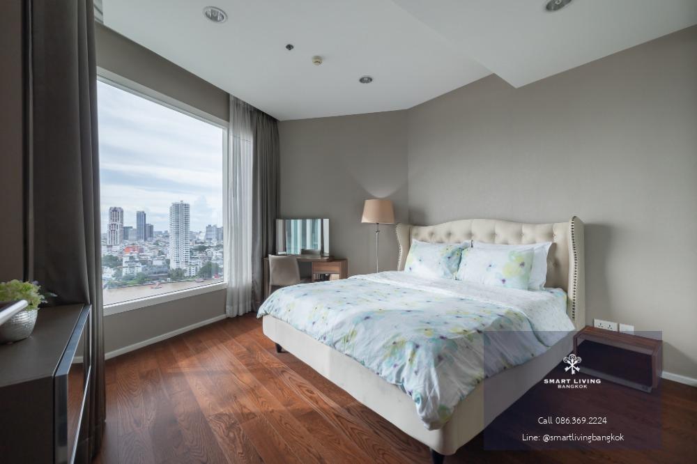 ให้เช่า Menam Residences คอนโดหรู ขนาด 1 ห้องนอน, ตกแต่งพร้อมอยู่ เฟอร์นิเจอร์ครบ, วิวแม่น้ำเจ้าพระยา, ใกล้ BTS สะพานตากสิน