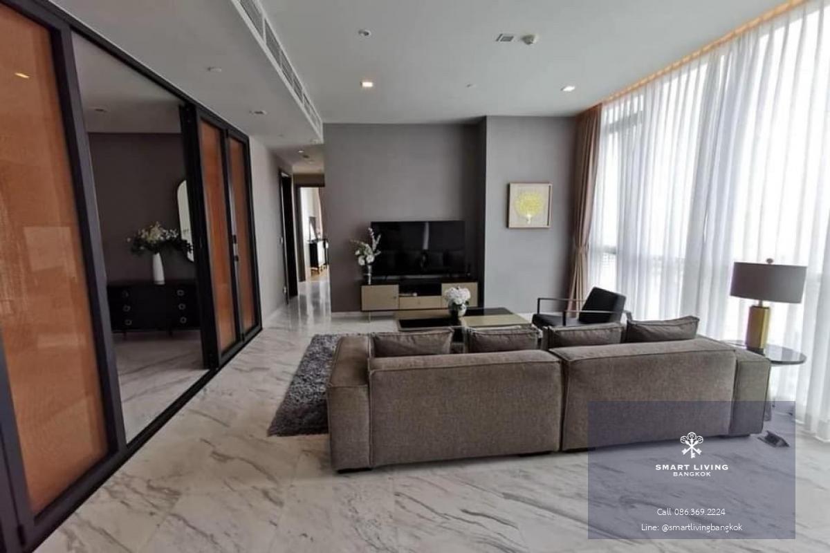 📢👇For sale with tenant til Feb 25  luxury petfriendly condo in Thonglor , private lift, unblocked view, nice decoration, fully furnished.