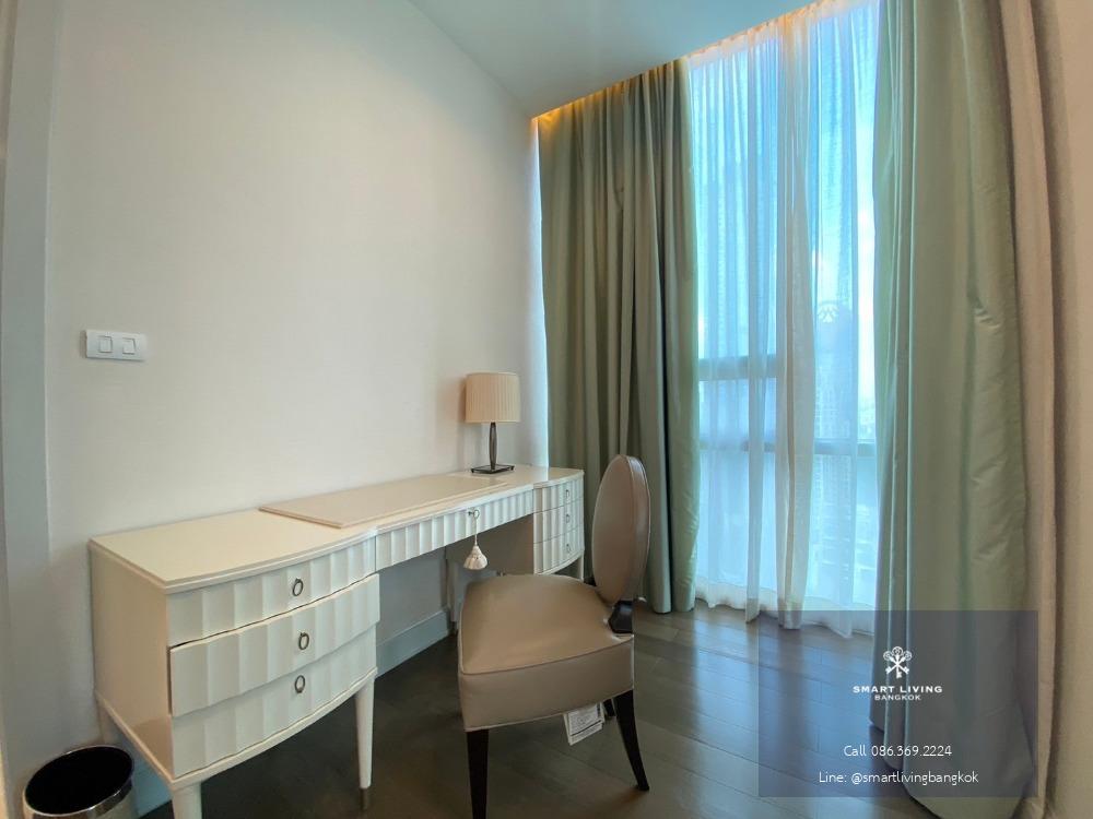 ✨Experience with Luxury condo at Oriental Residence 2 bedroom with study room Fully furnished and Private, Manage by 5 star Hotel Concierge near BTS Ploenchit