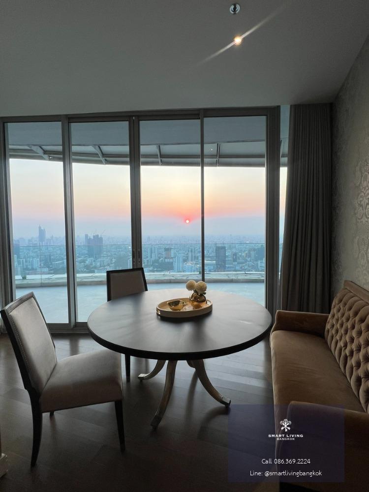 🌟✨For rent the best Penthouse in city Magnolia Ratchadamri 3 beds duplex with luxury furniture and superb panorama view, near Central World ready to move in.