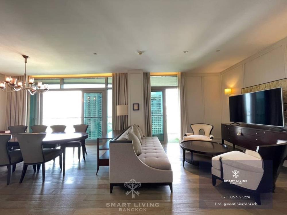 3 ห้องนอน ใหญ่ ที่ ORIENTAL RESIDENCE, วิวไม่โดนบัง ราคา เช่า 200k