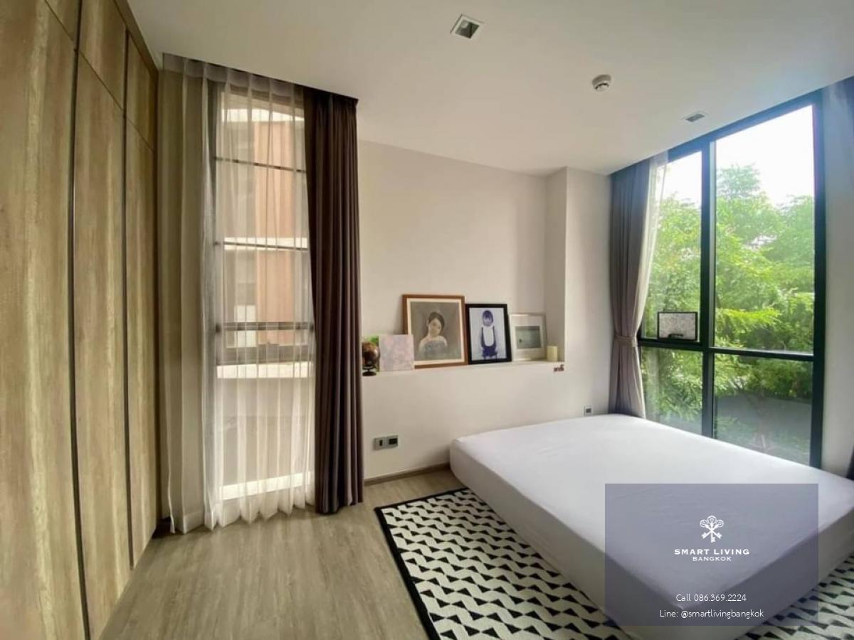 📢👇Corner unit, biggest size of 2 beds in the building, unblocked view. Near Bangkok prep international school❌No Foreign Quota