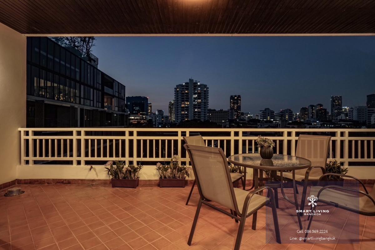 📢👇 Luxury big size of petfriendly unit for rent in Sathorn/ Yen Akart area. Unblocked view, big balcony