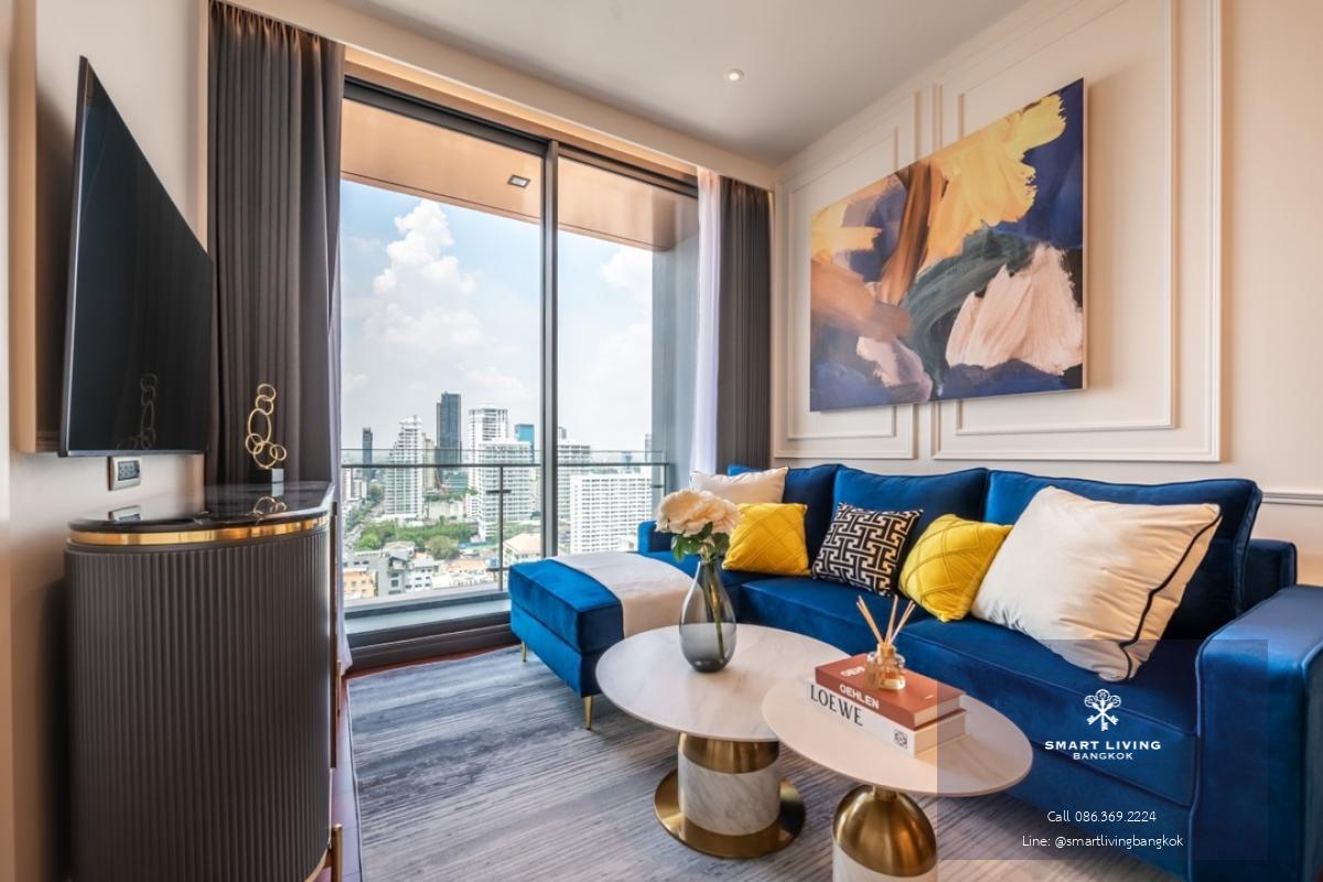 📢👇One of a modern luxury condo in Thonglor, designed by: Thailand's Best interior designer Khun Ticha “Best Luxury Home Staging“Fully furnished by luxury Imported furniture CHANINTR , nice layout, concierge, limousine service to BTS , near - St