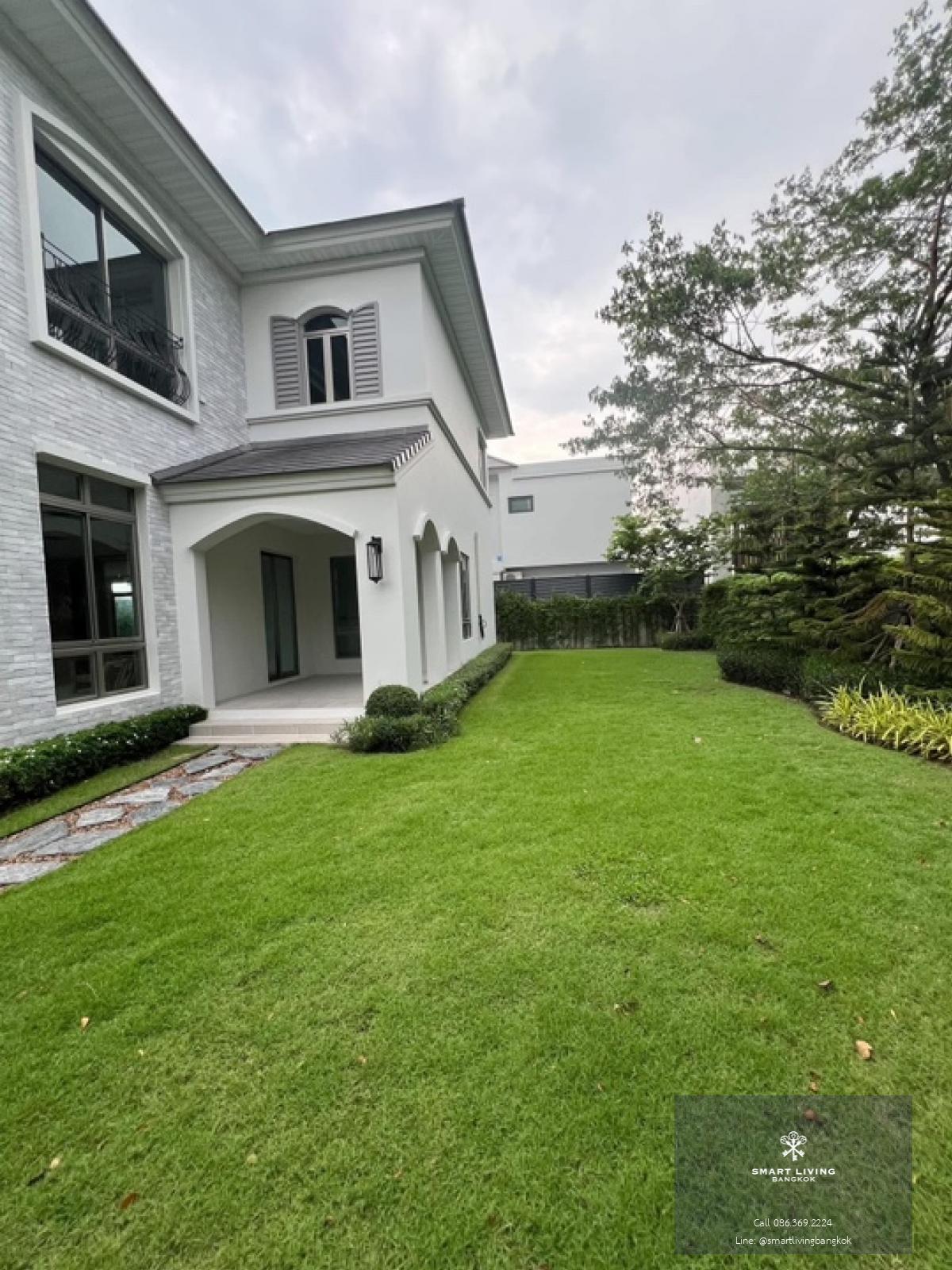 📢👇Luxury house in big size of land at Perfect Masterpiece Rama 9 - Krungthep Kreetha, easily traveling many routes, close to express way, fully furnished