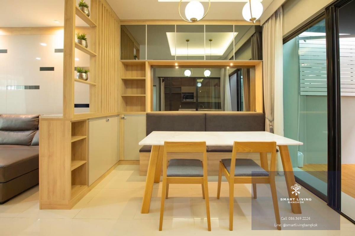 📢👇Townhouse at The Landmark Ekamai Ramindra , 3 Storey , nice decoration, easily traveling in many routes , near Central Eastville