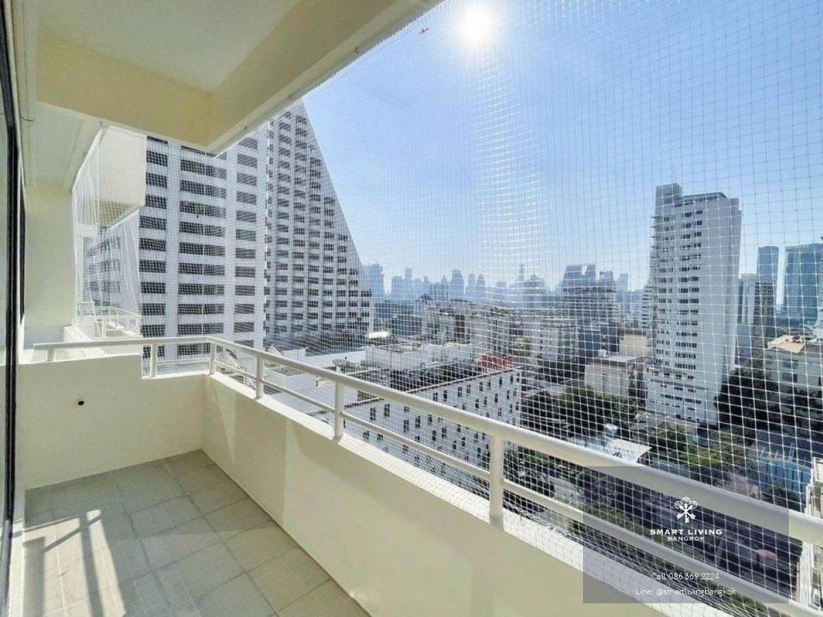 ✨ 👍For sale at reasonable and worth price for living or investing, corner unit near BTS Nana, NIST International school, Benjakitti park