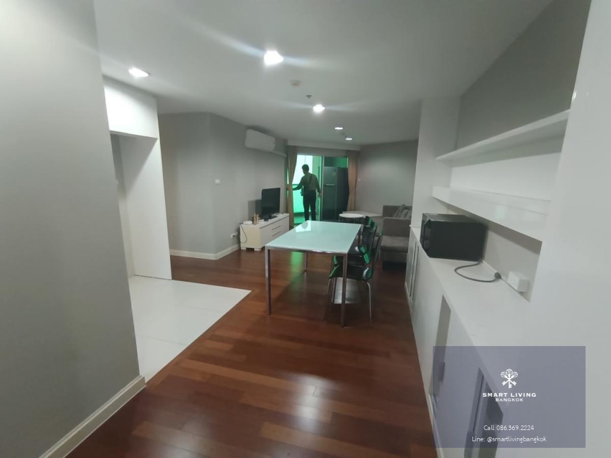 📢👇 For rent  at Belle Grand Rama9 one of the most highly demand for expat to live good price, good location , fully funished, only about 5 mins walk to MRT Rama 9, Central Plaza, G Tower.