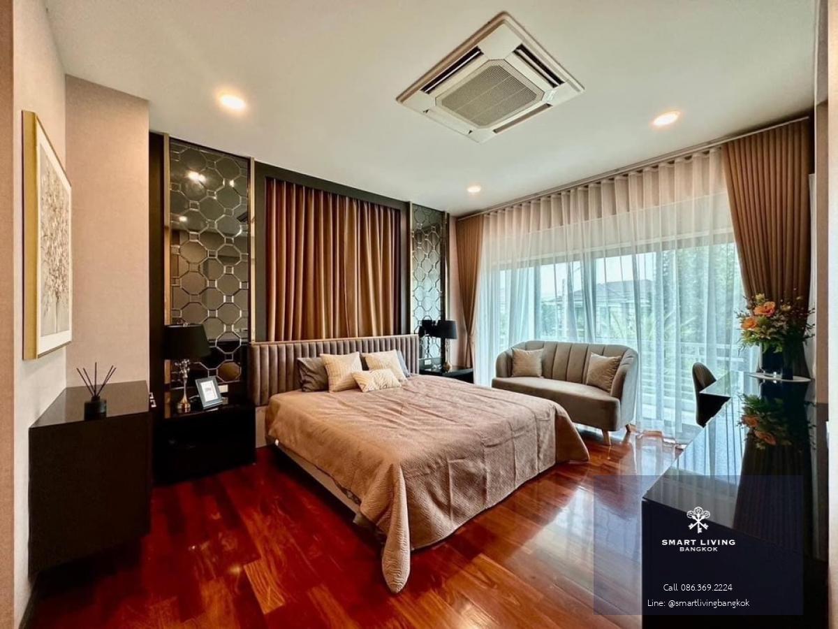 📢👇Luxury House with private pool at Perfect Masterpiece Sukhumvit 77 Phase 1, fully furnished, nice decoration, near Suvarnabhumi Airport