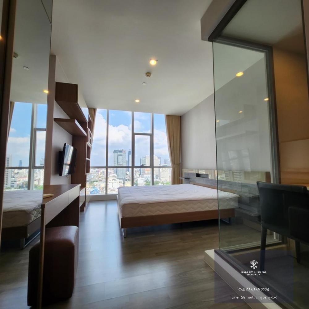 📢👇Grab or gone! Good price nice place in Sathorn near many popular restaurants, easy traveling in many streets and routes, near Silom, express way, fully furnished, closed kitchen, ready to move in