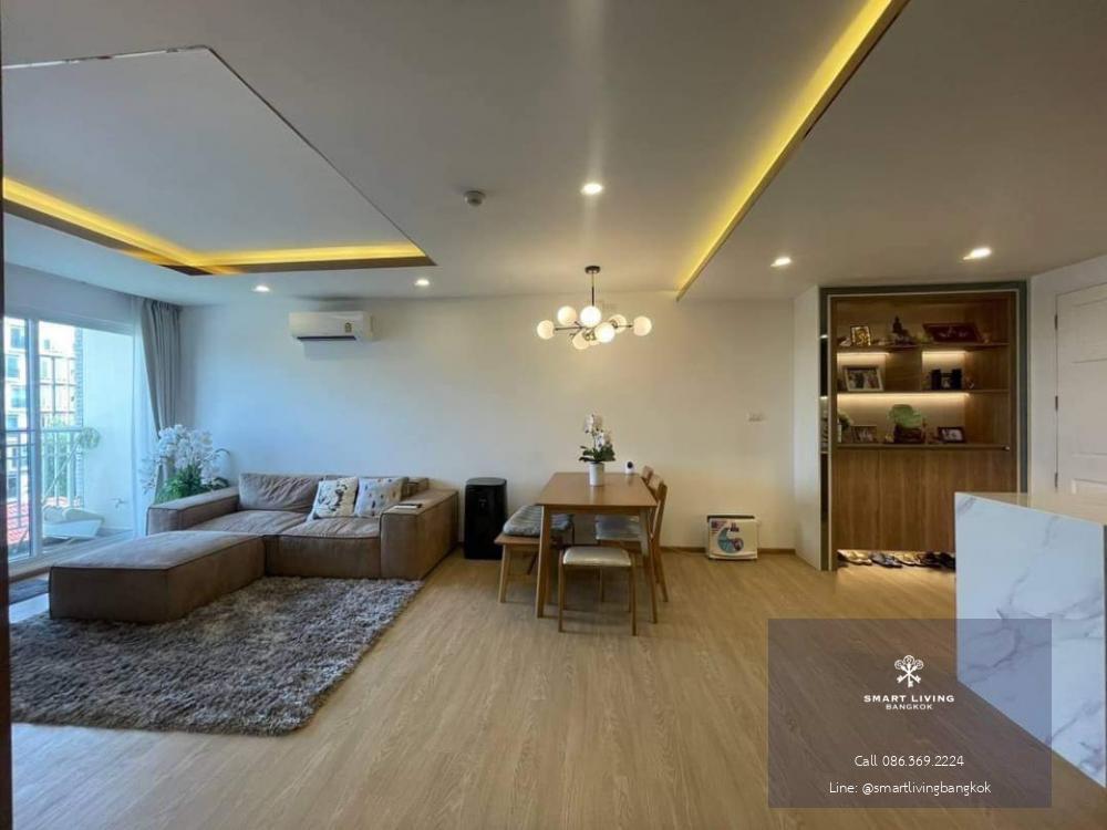 📢👇 Feel like home in the heart of  Sathorn , low rise condo, corner unit with 3 beds 3 balconies , quiet and peaceful , near many restaurants, schools, Lumpini park, convenient transportation , fully furnished