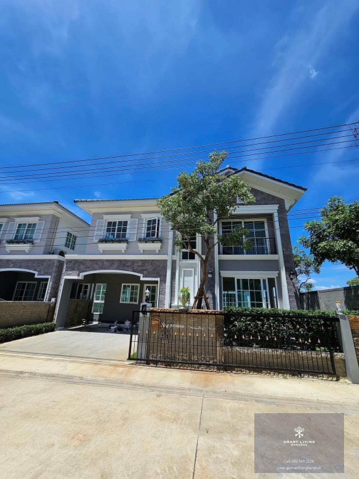 📢👇House near many schools and university, near one of the biggest mall Future Park Rangsit, fully furnished, ready to move in