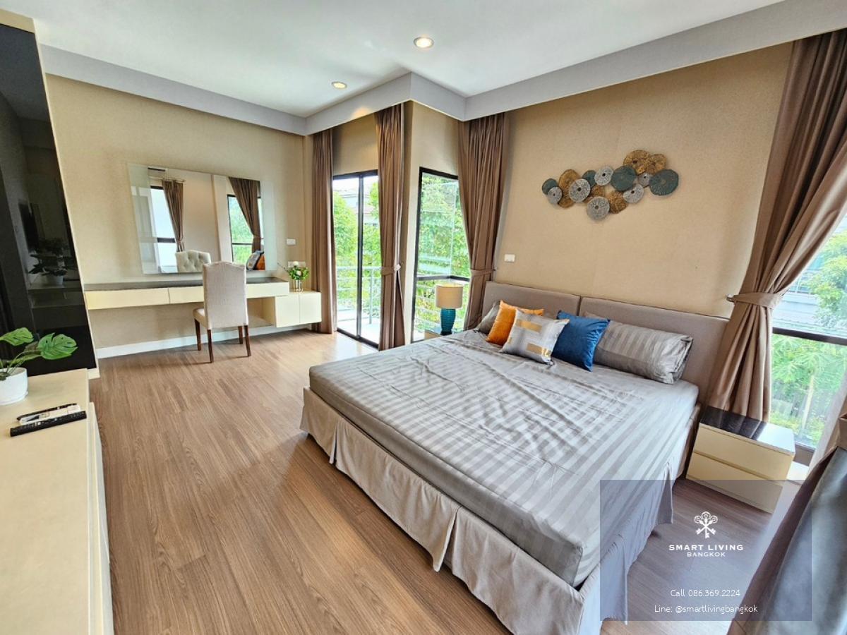 📢👇 Newly renovated at Baan Lumpini Suan Luang Rama 9 located only 550 meters to Suanluang park