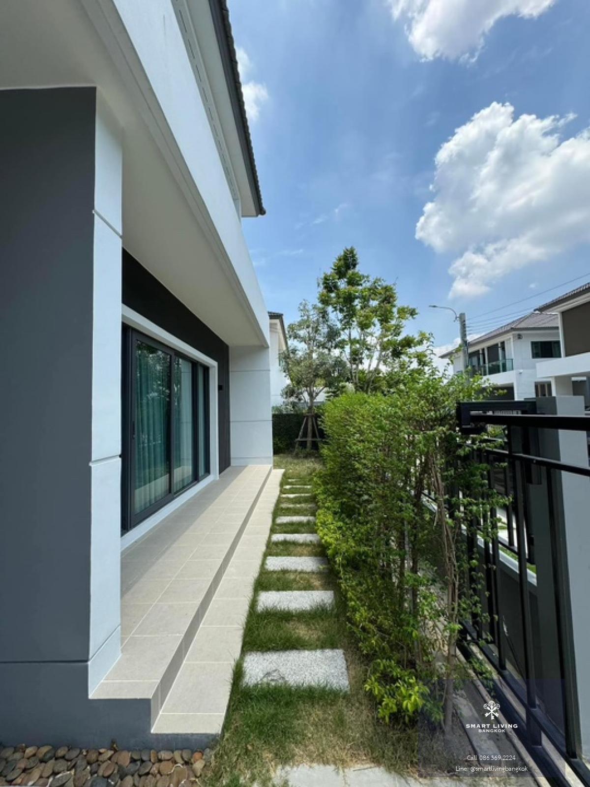 📢👇Single house in good compound with good security, near Donmuang airport, Harrow international school