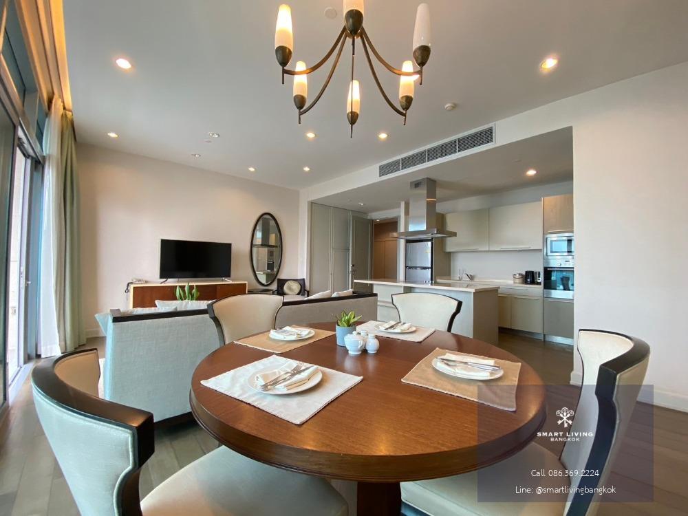 ✨Experience with Luxury condo at Oriental Residence 2 bedroom with study room Fully furnished and Private, Manage by 5 star Hotel Concierge near BTS Ploenchit