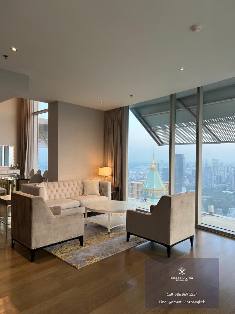 🌟✨For rent the best Penthouse in city Magnolia Ratchadamri 3 beds duplex with luxury furniture and superb panorama view, near Central World ready to move in.