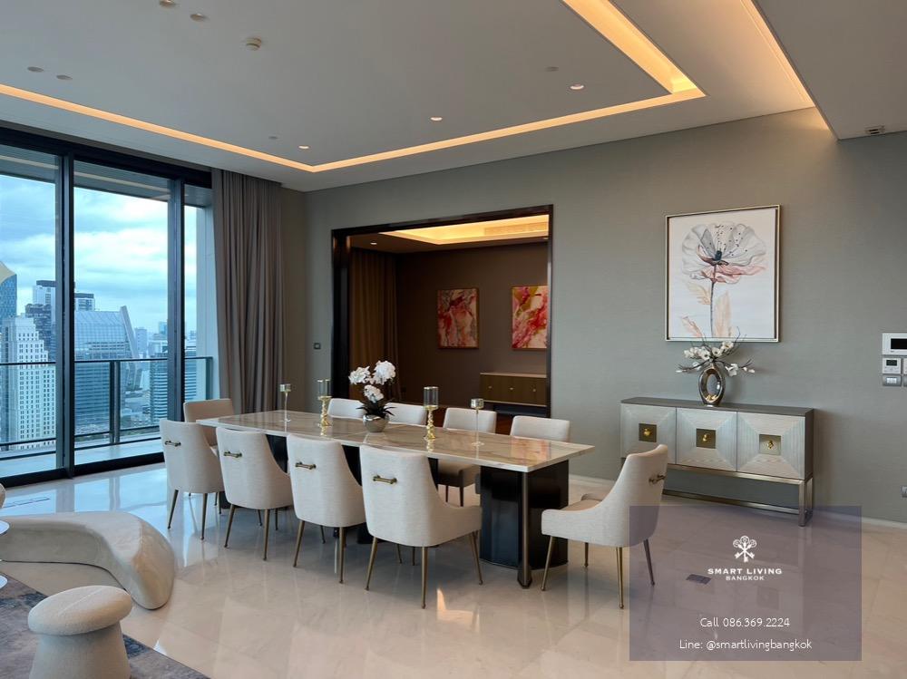 ให้เช่า The Residences at Sindhorn Kempinski , 4 ห้องนอน ใกล้ BTS ราชดำริ