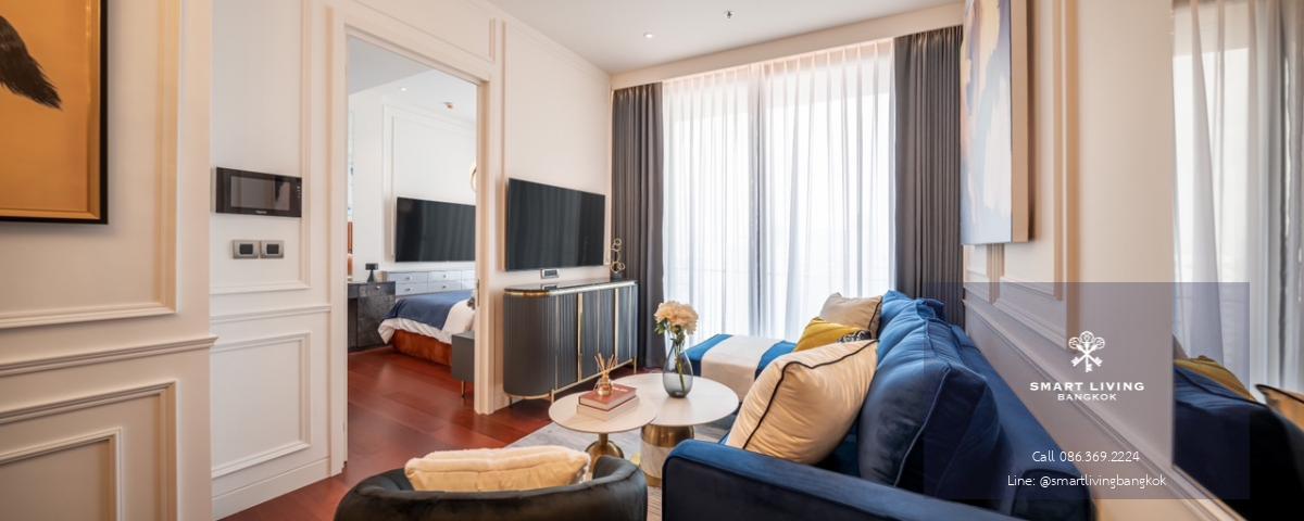 📢👇One of a modern luxury condo in Thonglor, designed by: Thailand's Best interior designer Khun Ticha “Best Luxury Home Staging“Fully furnished by luxury Imported furniture CHANINTR , nice layout, concierge, limousine service to BTS , near - St